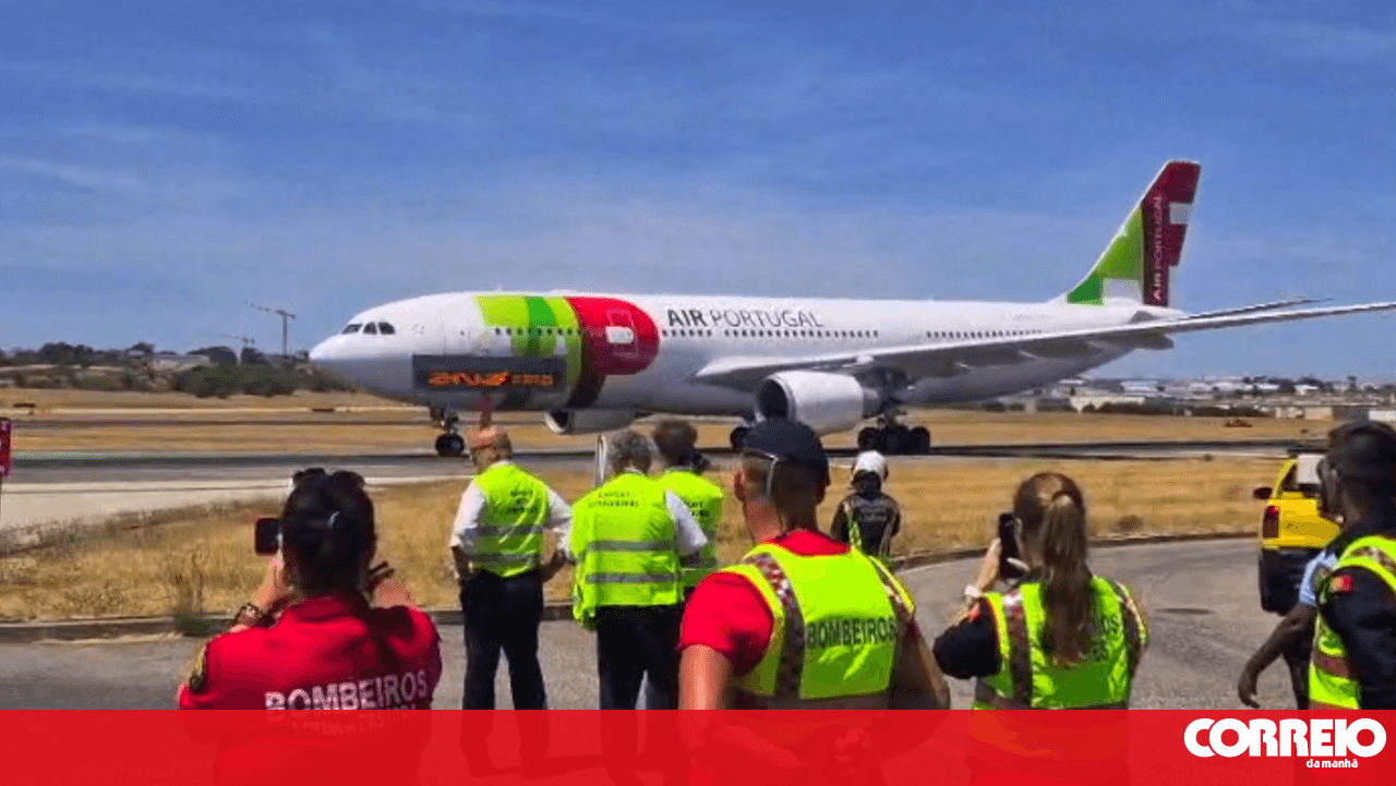 TAP aircraft takes off from Lisbon and turns back due to an emergency on board
