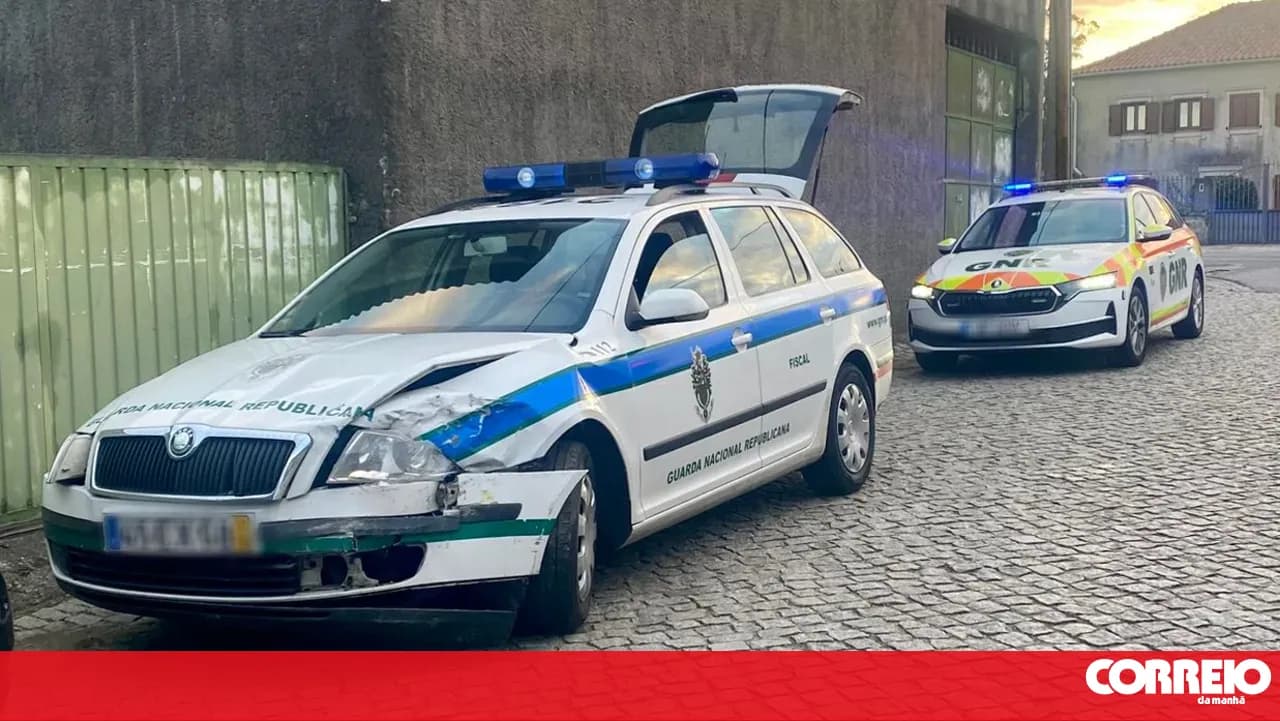 Three GNR soldiers injured in car crash in Esposende