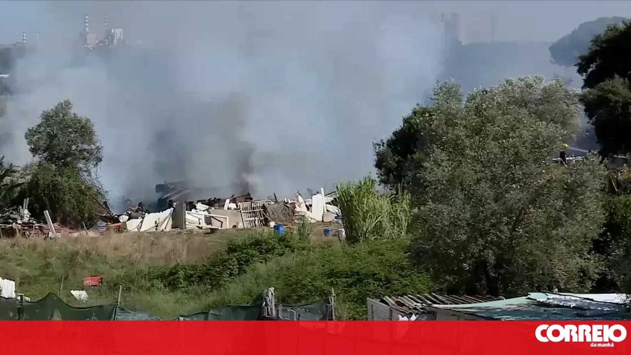 Gas explosion at the origin of fire in Setúbal