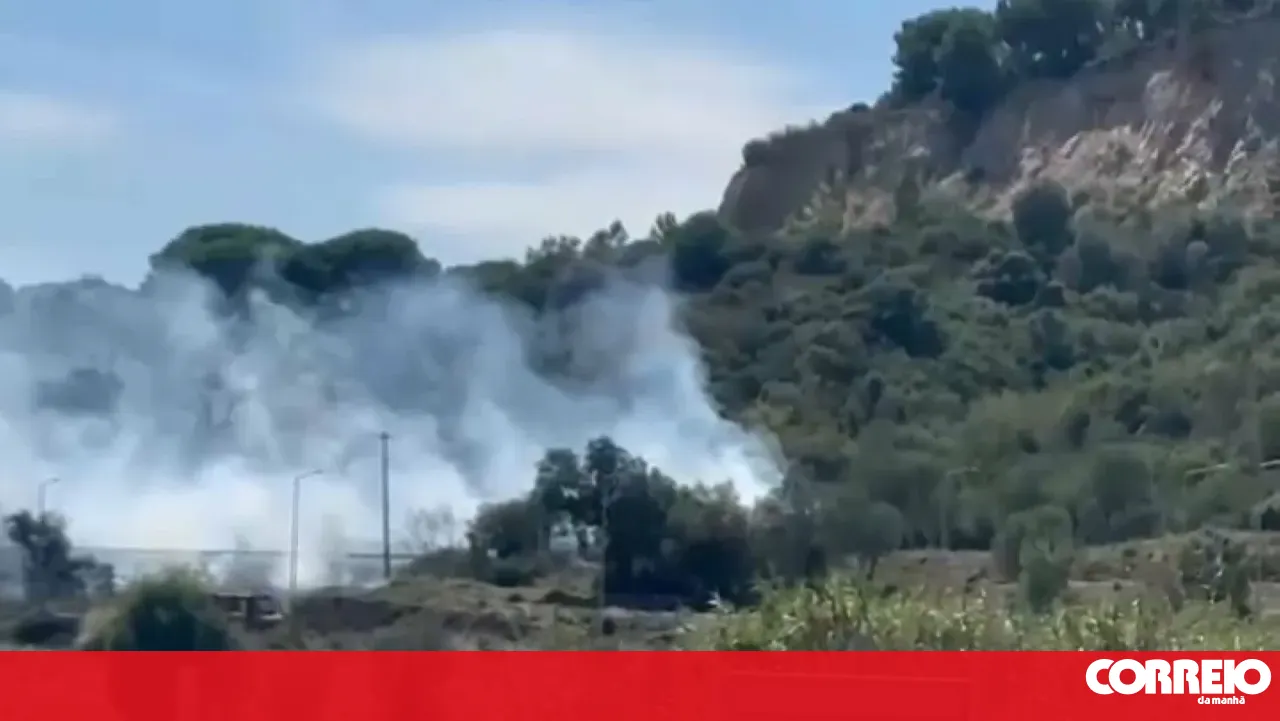 Three aerial assets fought fire in Azambuja