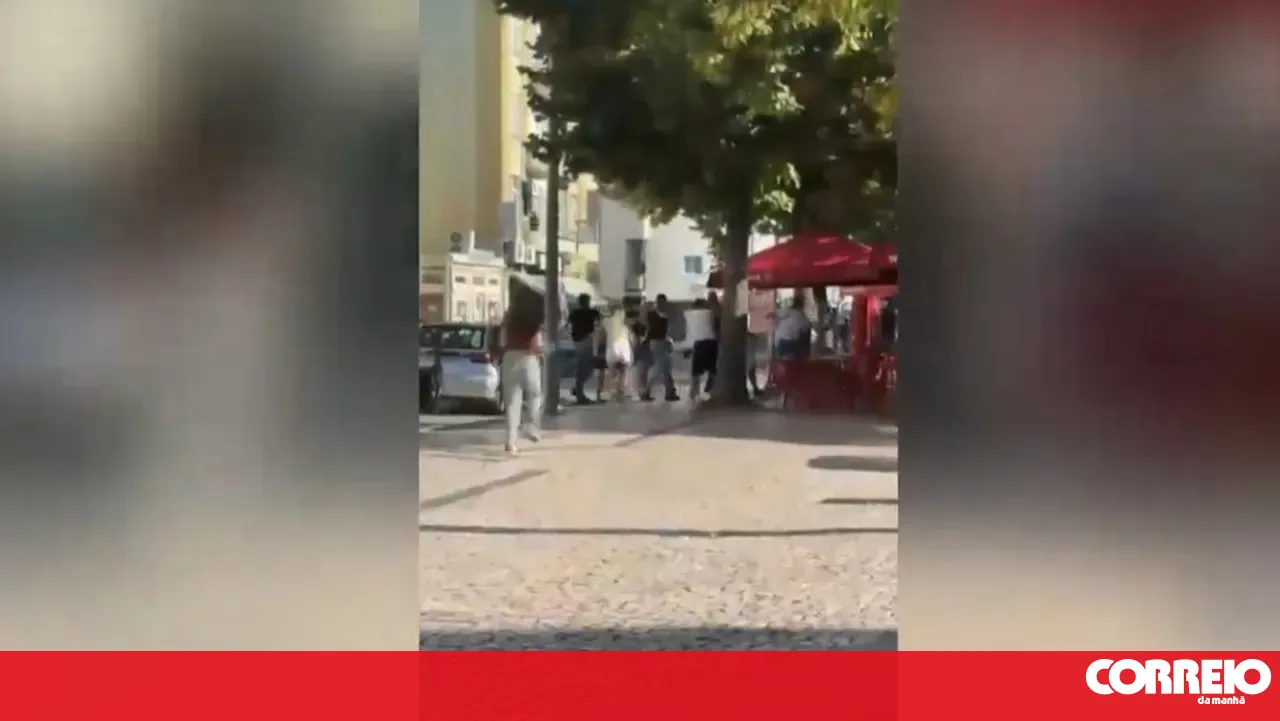 Family members involved in physical altercation on public street in Mirandela