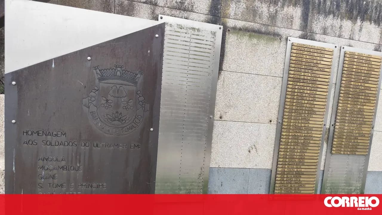 Memorial in honour of Overseas war veterans vandalised for the second time in Famalicão