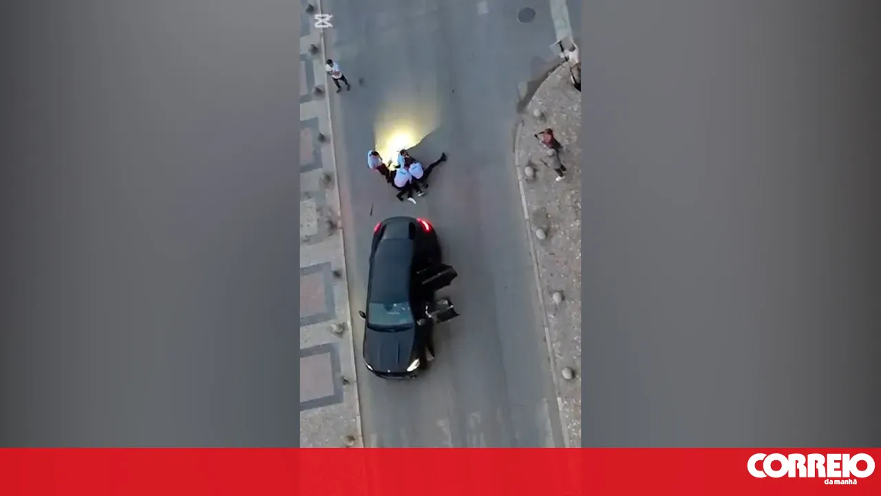 Suspect who tried to run over GNR officer in Costa da Caparica had a fake weapon