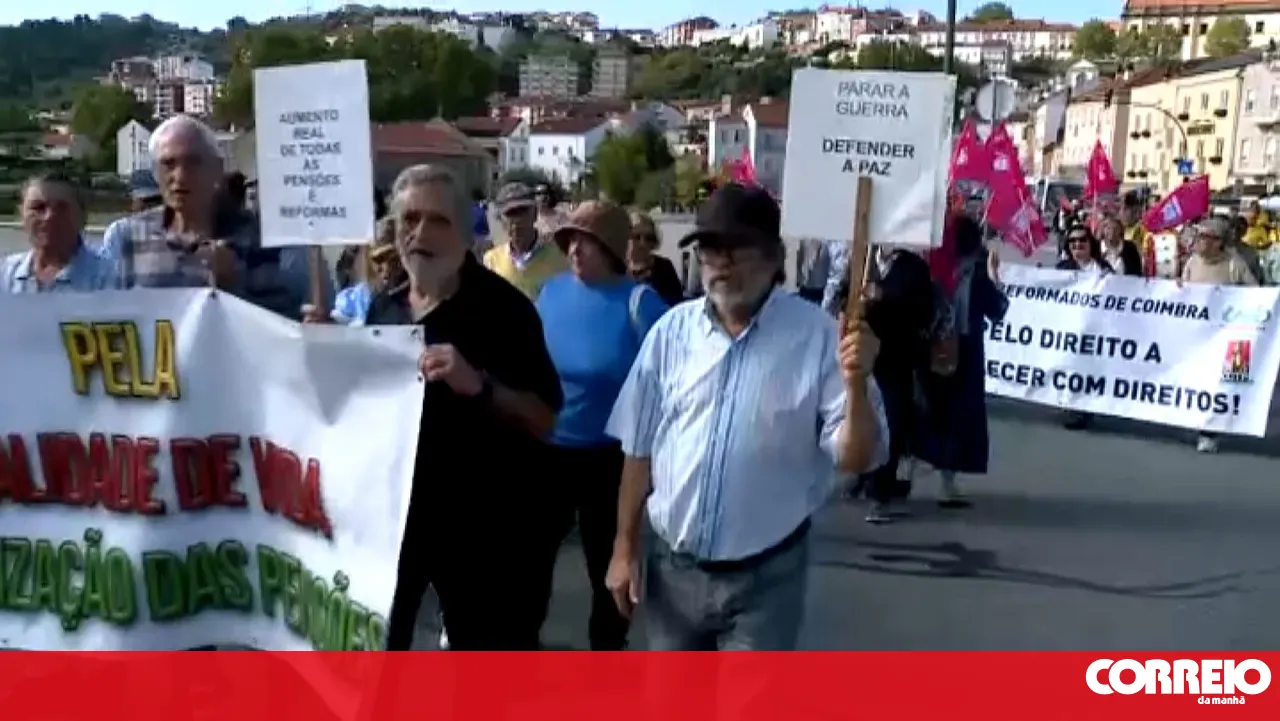 "It is necessary to recover the values of April": hundreds of people in the streets of Coimbra against the rising cost of living