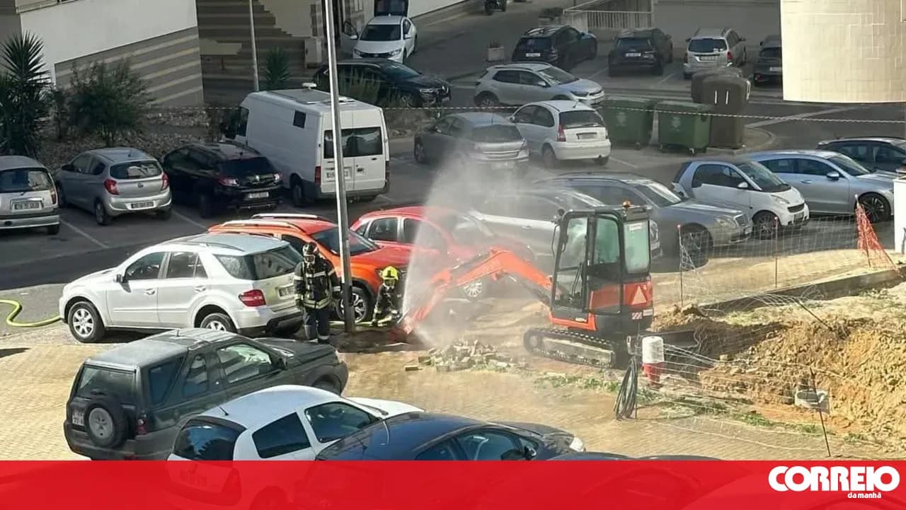 Machinery during maneuvers causes gas leak in Santarém