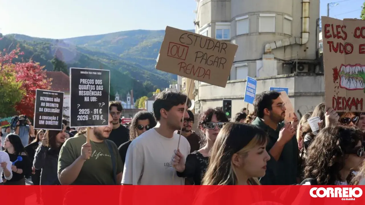 University of Beira Interior students oppose higher education policies