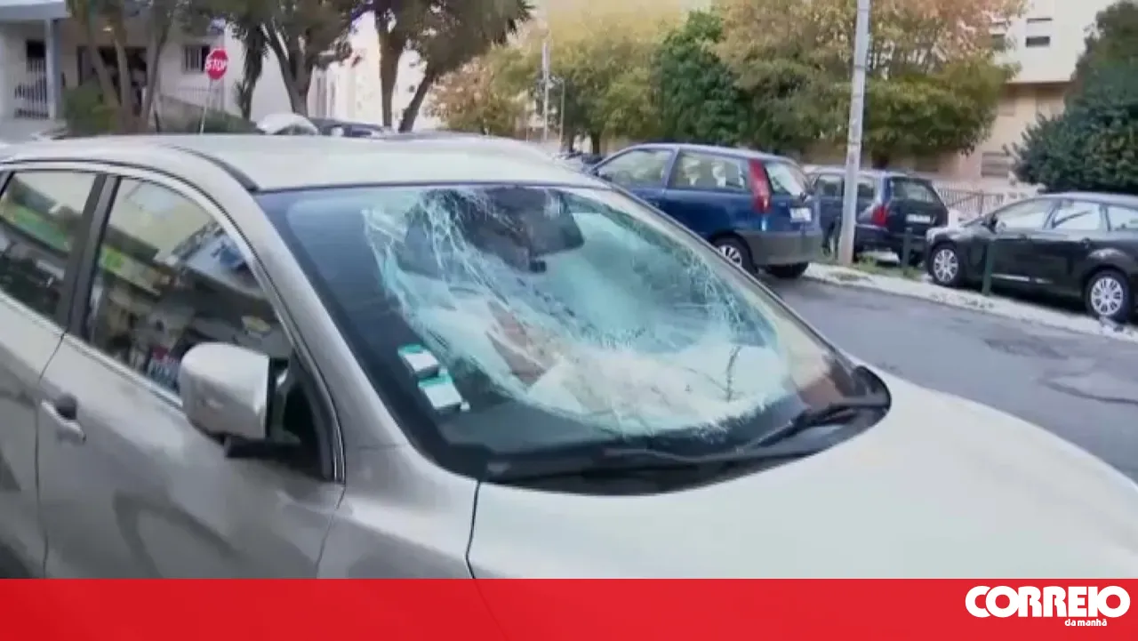 Man uses wooden beam to vandalise cars in Sintra