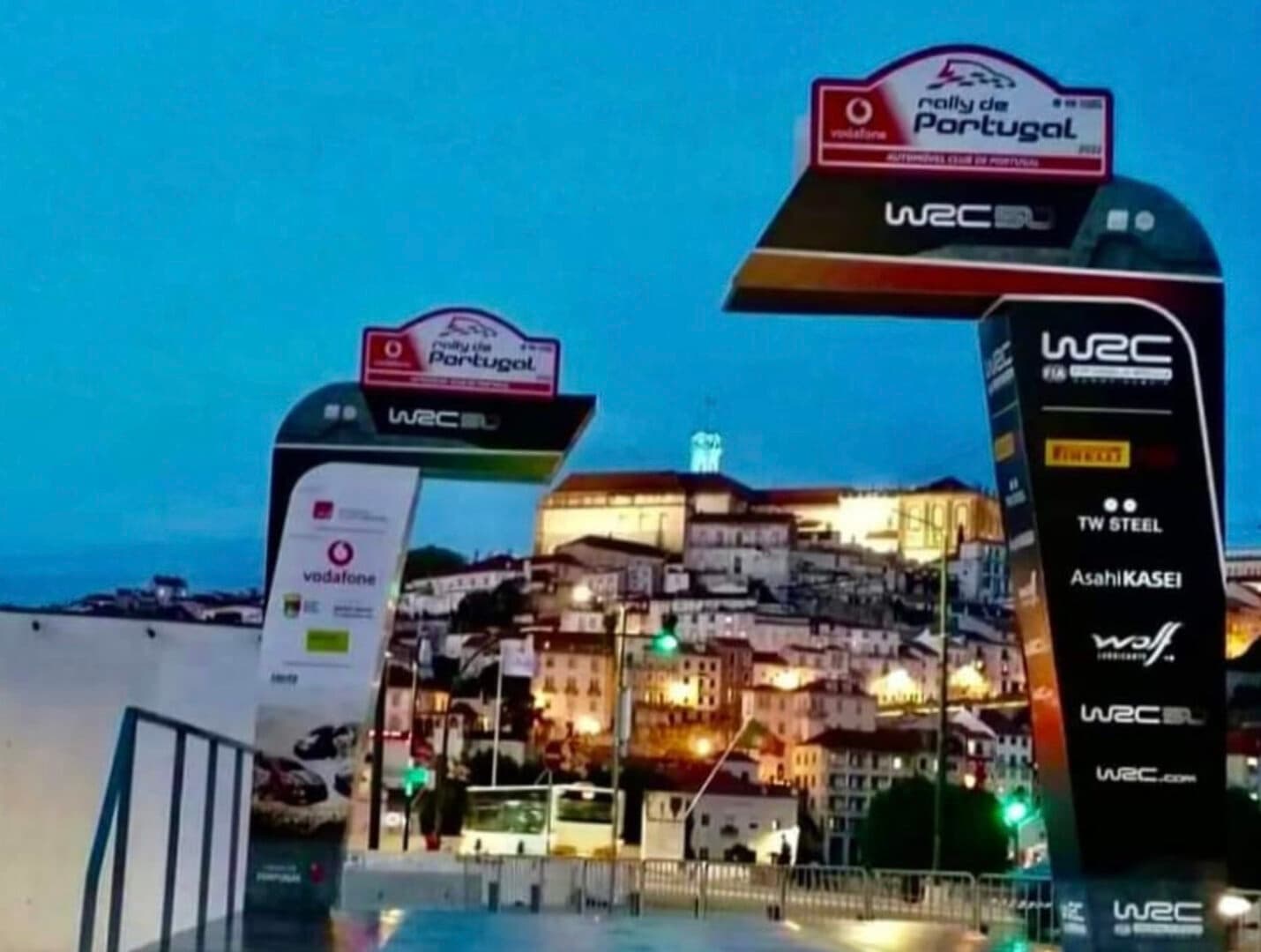 Traffic and parking restrictions in Santa Clara due to the Rally de Portugal