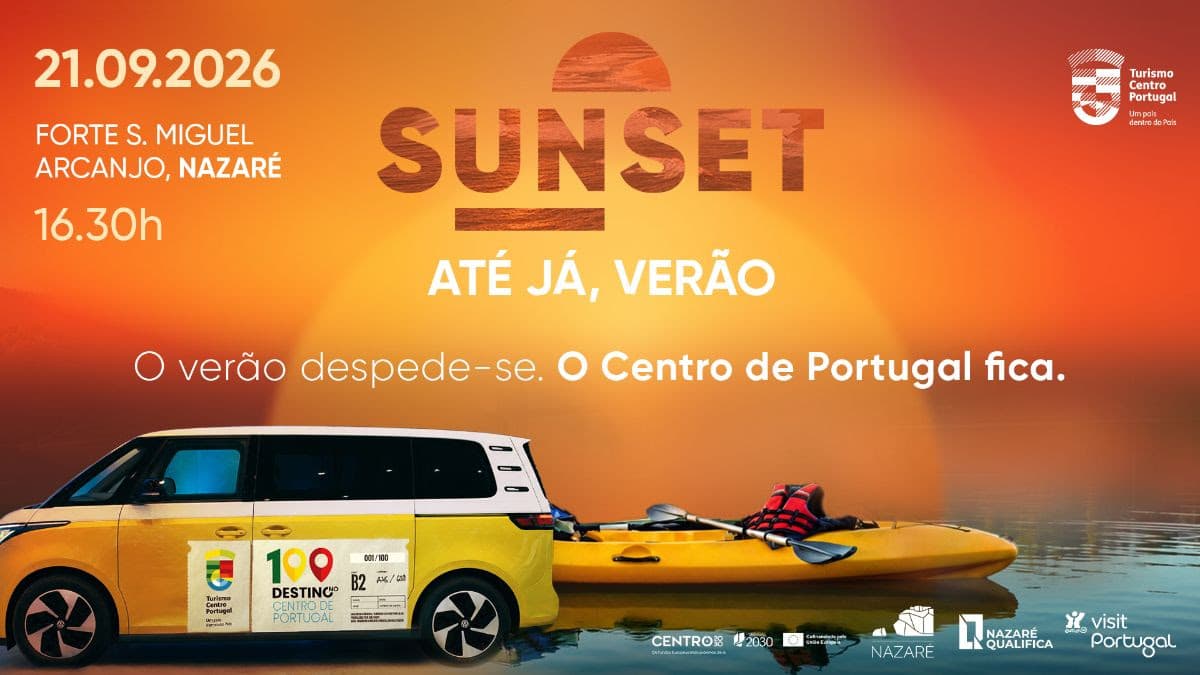 Turismo Centro de Portugal says goodbye to summer in Nazaré with new campaigns and experiences