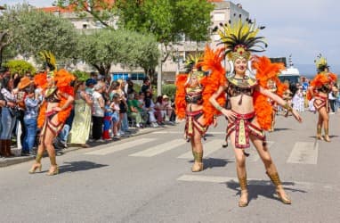 Parades in Portugal fill the streets of Oliveira do Bairro with over 1,400 participants
