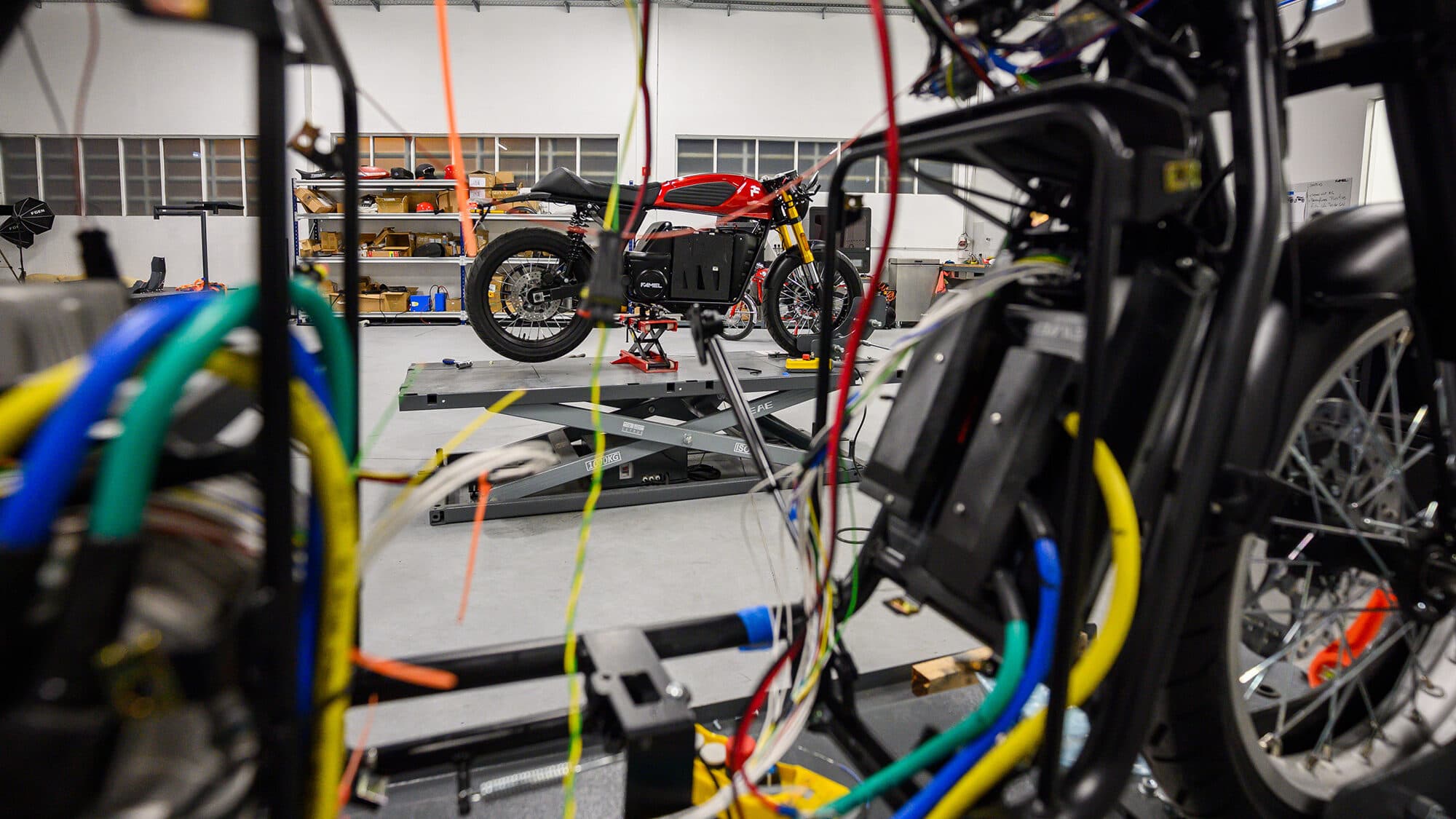 Famel comes to market this semester. 'We want to have a business model like Tesla'