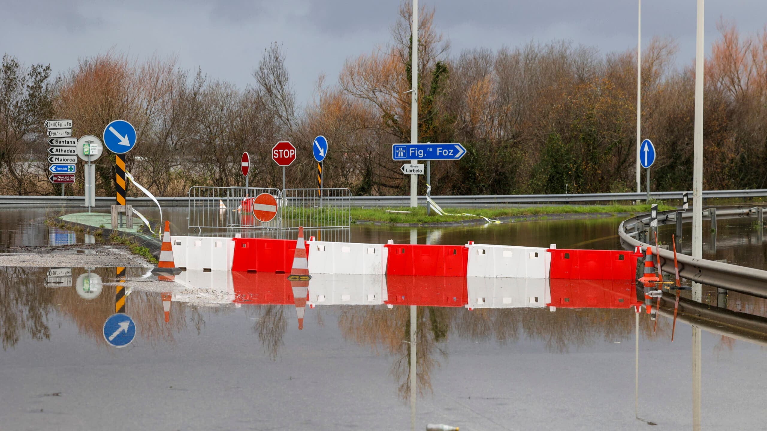 A14 motorway between Figueira da Foz and Coimbra reopens in both directions