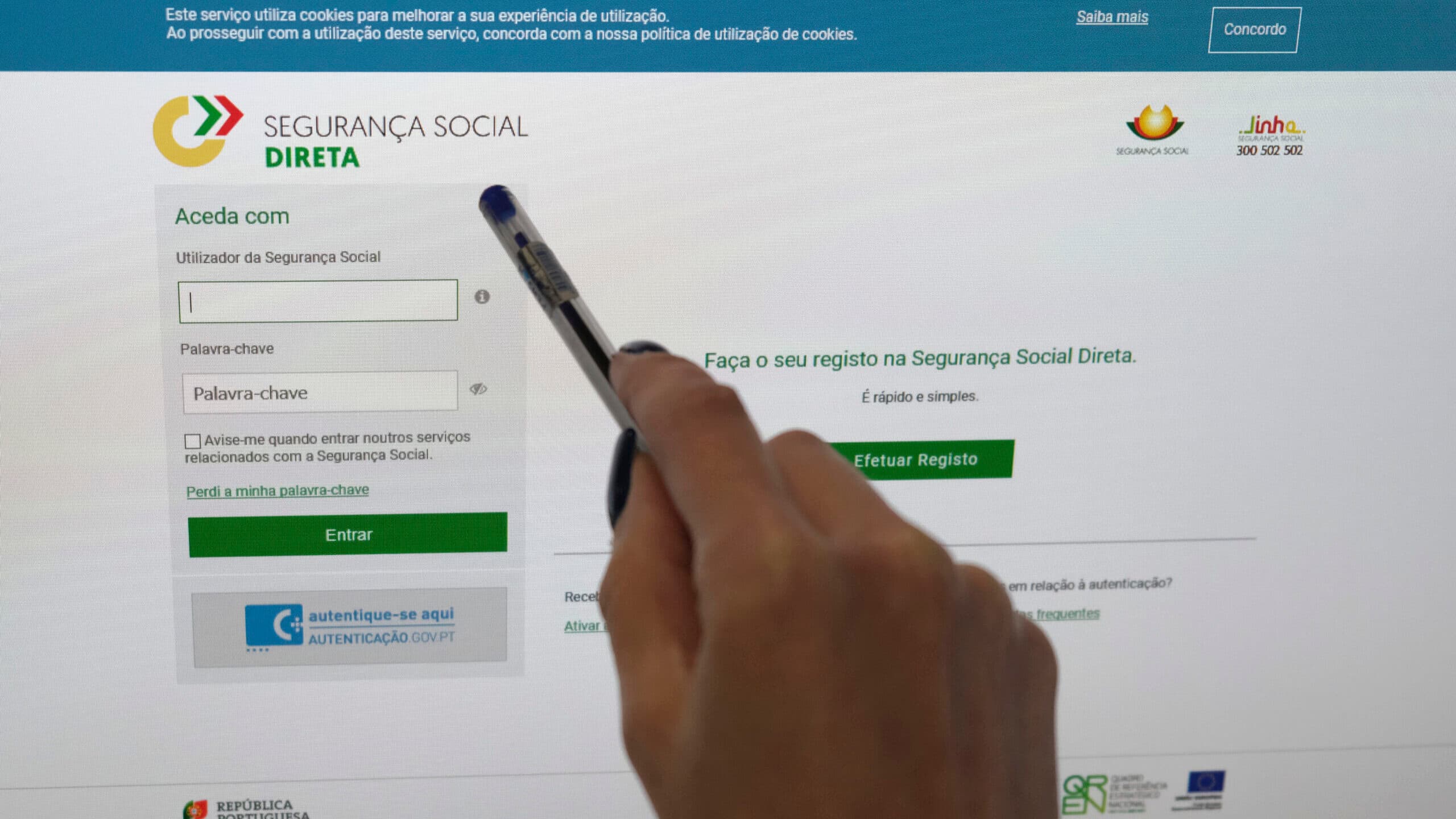 Two-factor authentication mandatory from today on the Social Security portal