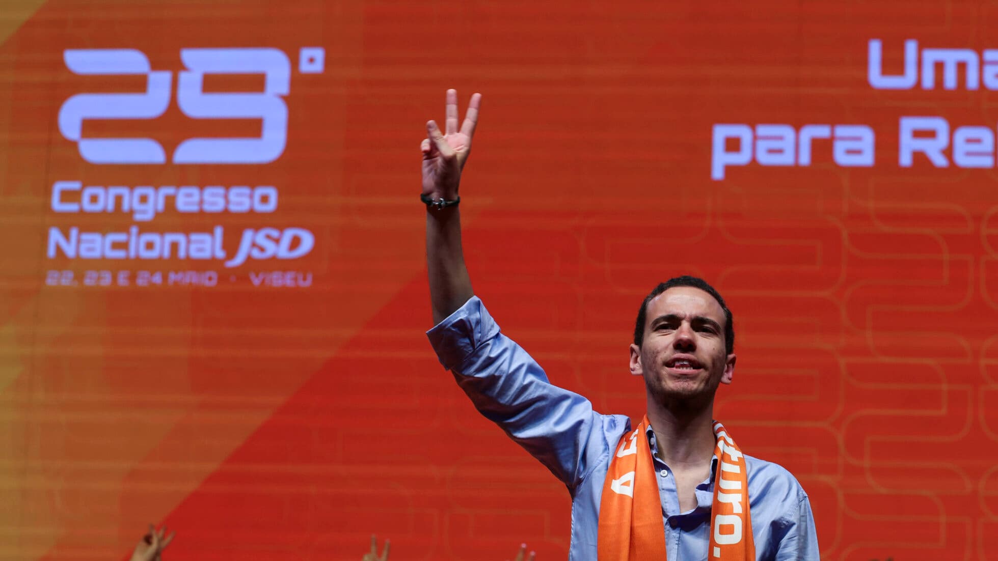 JSD Secretary-General João Pedro Luís is the new president of the youth wing