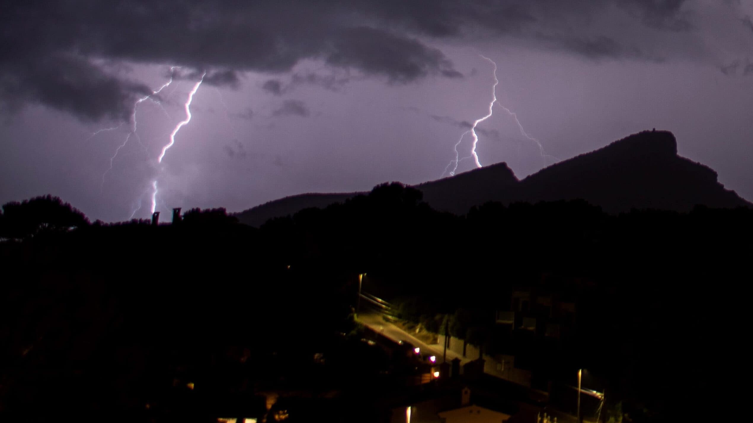 Five mainland districts under yellow warning due to rain and thunderstorms
