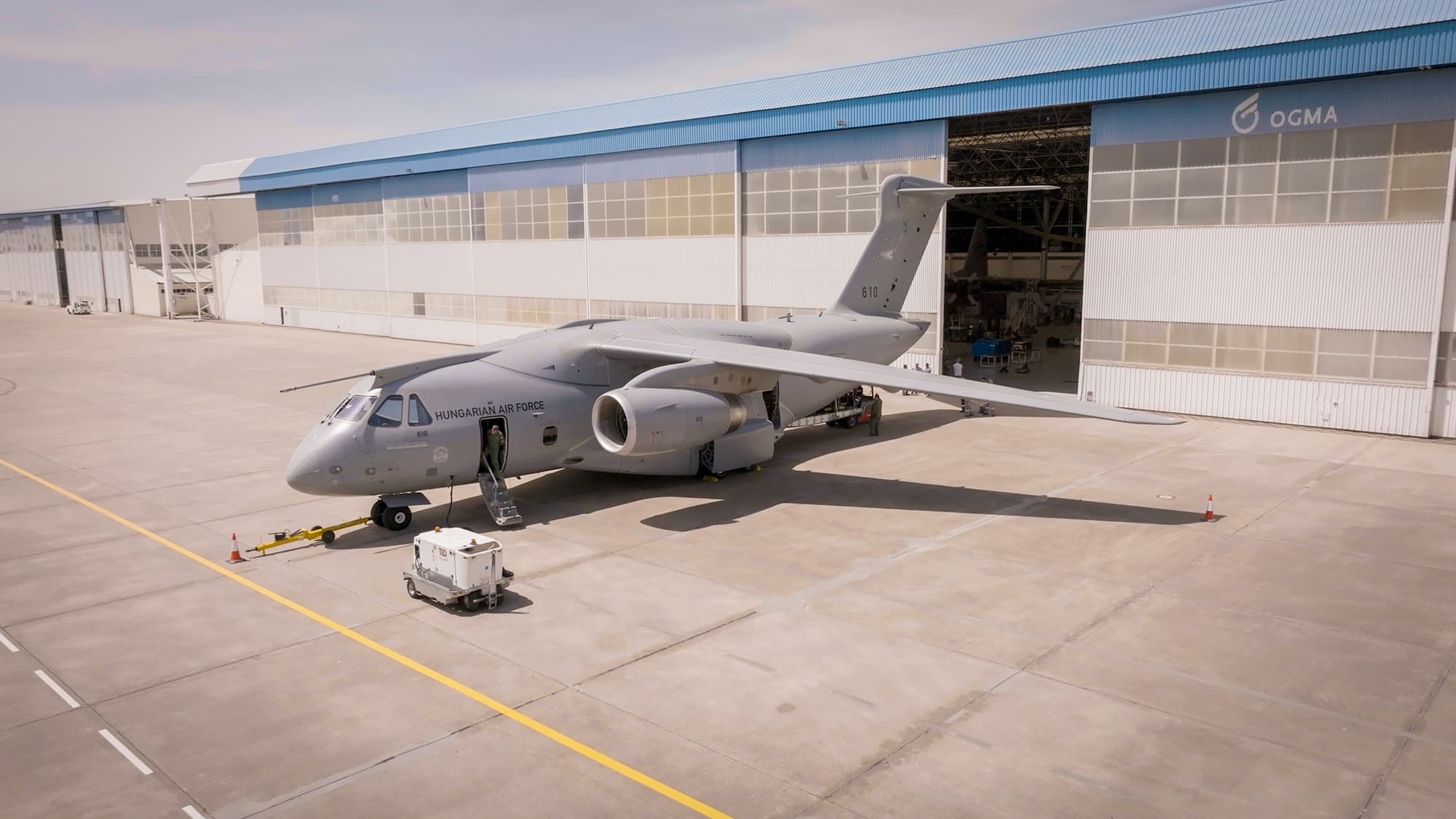 Embraer and OGMA complete first maintenance of C-390 Millennium aircraft in Portugal