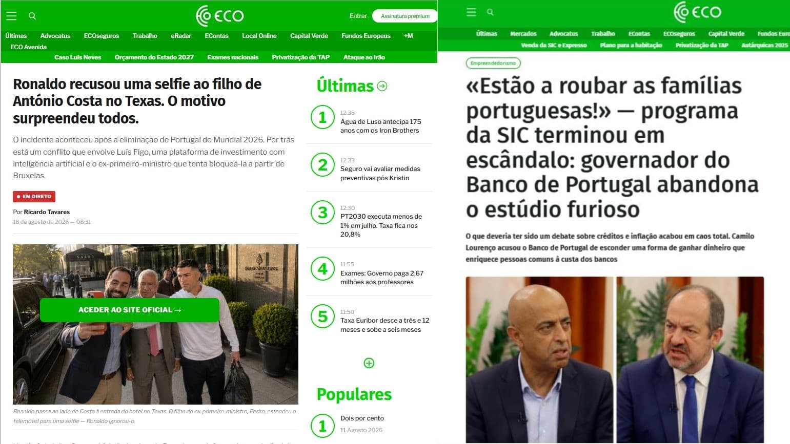 Fraudulent use of ECO's image persists
