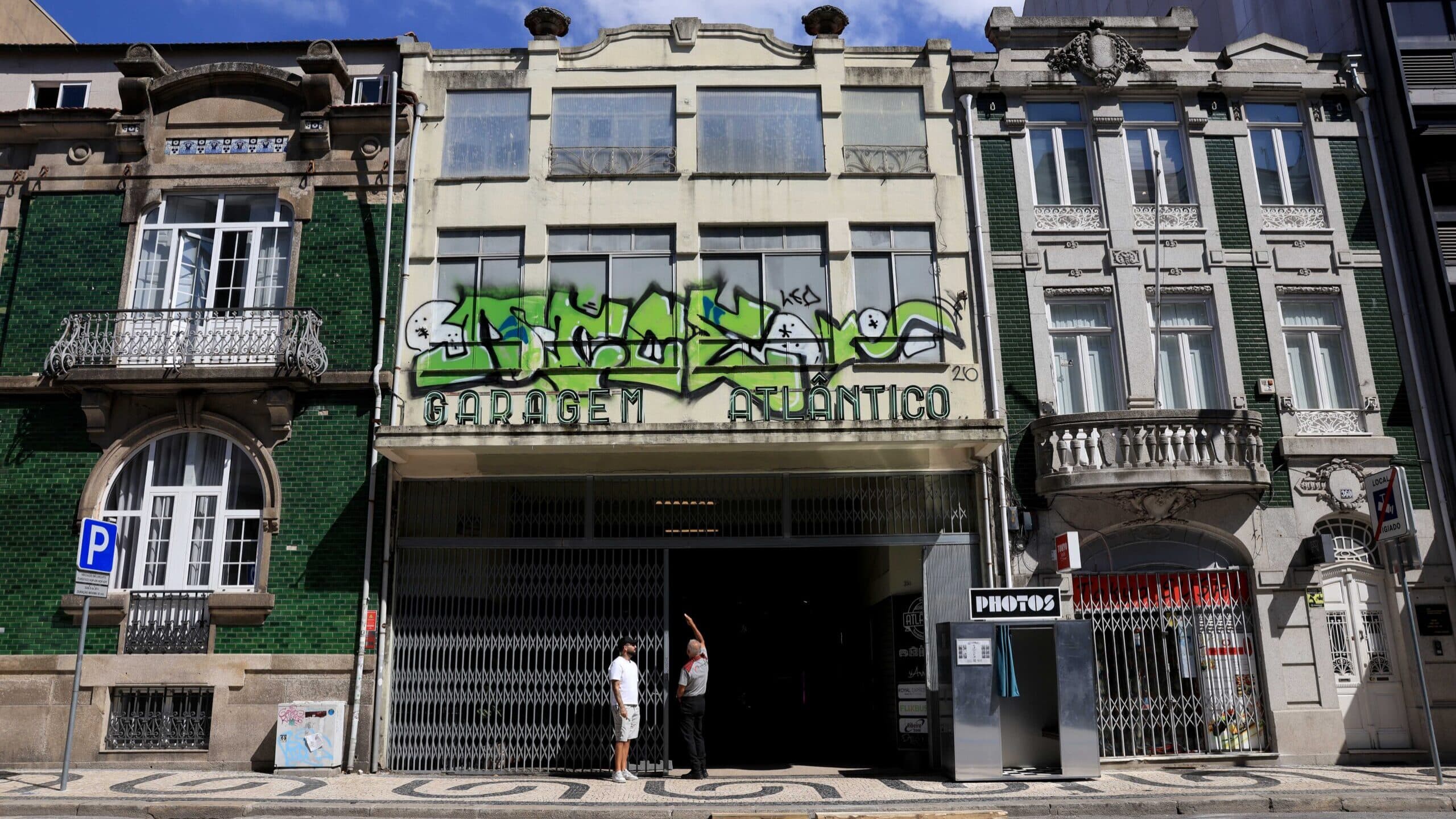 Historic Garagem Atlântico 'returned' to Porto as a creative space following a 10 million investment
