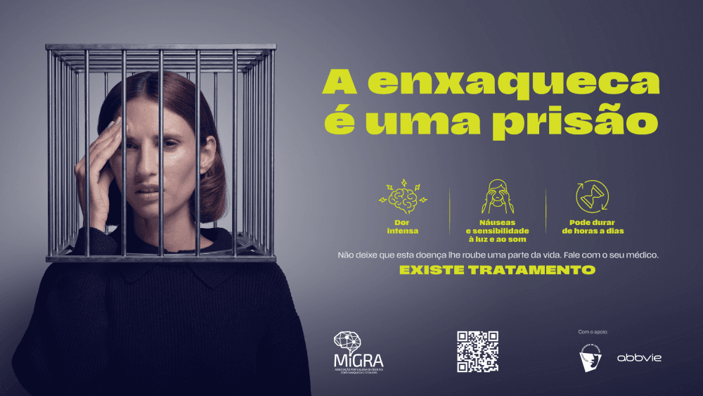 MiGRA turns migraine into a “prison” in awareness campaign