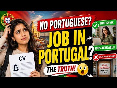 Is it Hard to Find a Job in Portugal Without Portuguese? My Real Experience