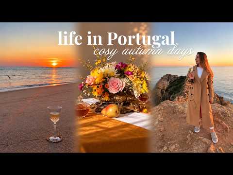A quite life in Portugal 🍂 Autumn Days, Cozy Baking, Home Decorating | Silent Vlog