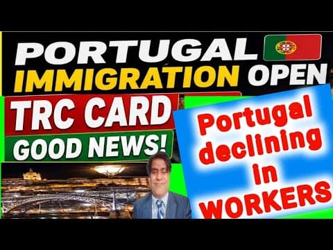 Why PORTUGAL can OPEN immigration | Irfan Predicts
