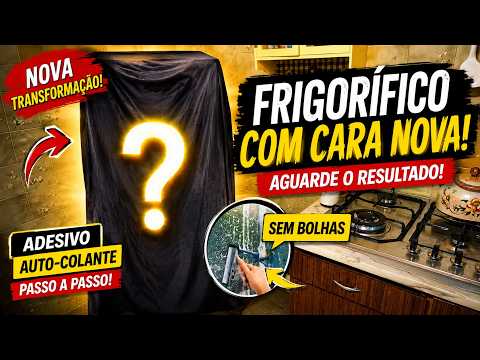 Como Aplicar Adesivo Auto-Colante em Frigorífico e Vidros Sem Bolhas | Morando em Portugal !