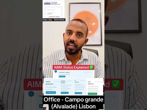 AIIMA Status Explained ✅ Take action | ®Live Portugal By Harry | Advocate Harry | Portugal news