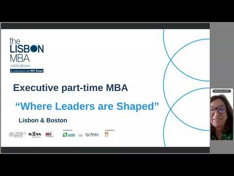 The Lisbon MBA Catรณlica Nova 2026 โ 14. VDI nachrichten Stipendienkonferenz