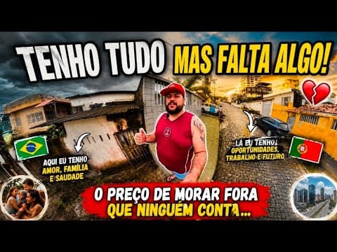 A PARTE MAIS DIFÍCIL DE MORAR FORA NÃO É O QUE VOCÊ IMAGINA...🇵🇹x🇧🇷✈️