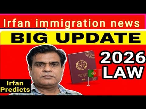 Why PORTUGAL is without new NATIONALITY applications ?