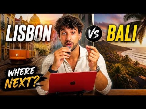 Lisbon vs Bali: Where Should You Build Your Business From?