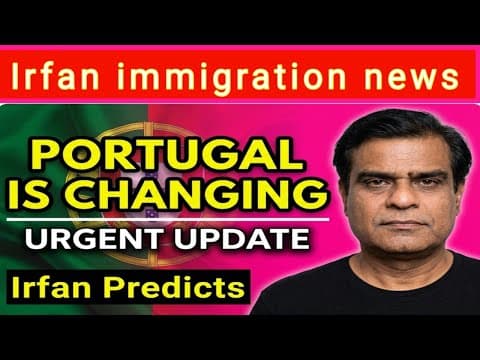 Irfan Immigration News: Portugal Breaking News | Economy & Workers Demand Major Change