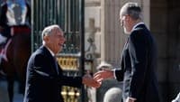King Felipe VI awards the Order of the Golden Fleece to Marcelo
