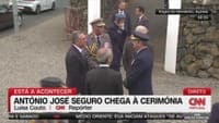 Seguro's arrival at the official June 10th ceremony