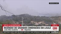 More than 200 personnel mobilised to fight flames: fire in Loulé worries authorities