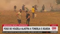 Residents "ask for peace" in Mortágua. Flames advance towards houses