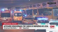 Two dead and several injured in bus accident in Agualva-Cacém