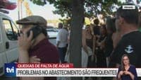 Caparica like a desert. Lack of water leads hundreds to protest