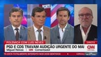 Pedro Frazão sees a "crisis" in the Government and "political degradation" due to the controversy involving Luís Neves