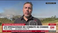 More than a hundred personnel fight fire in Mangualde