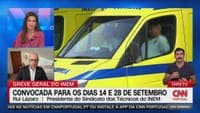 We are demonstrating in this strike to prevent the Portuguese people from suffering due to the measures the Government intends to implement at INEM