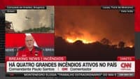 There were 17 new fires tonight: firefighting becomes more difficult without aerial support