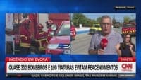 Fire in Évora under control but authorities remain vigilant ahead of another day of extreme heat