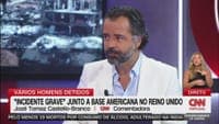 Iran had already made "a threat to England" because of a base used by the US