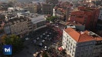 "Outraged people" take to the streets in protest against the rising cost of living: "This government only wants to govern for the upper class"