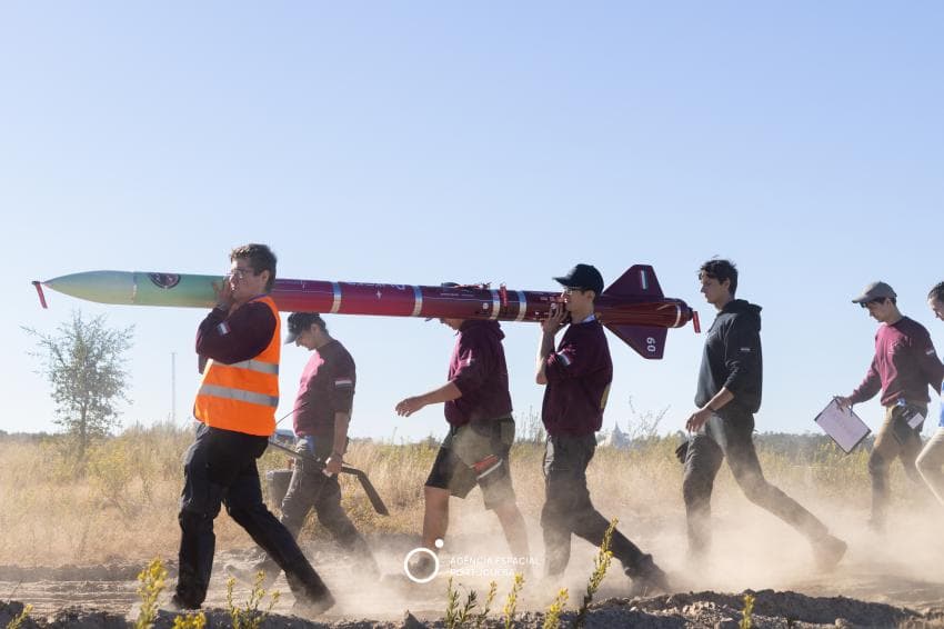 Constância - European Space Agency supports university rocket competition in Portugal