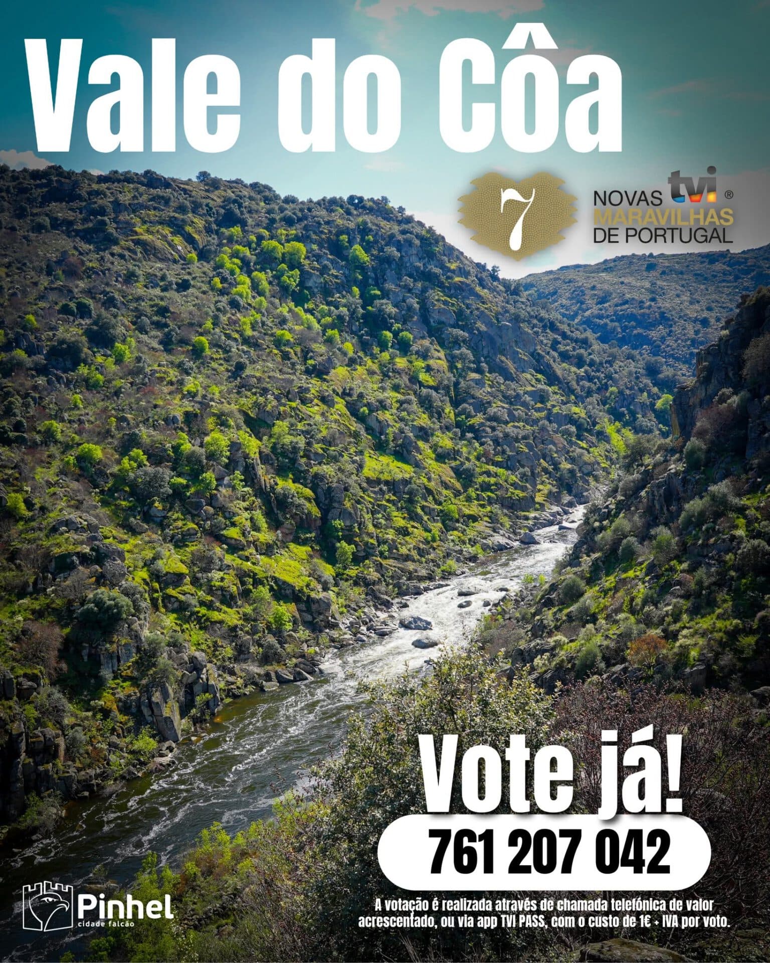 PINHEL: Côa Valley in the running for the New 7 Wonders of Portugal®