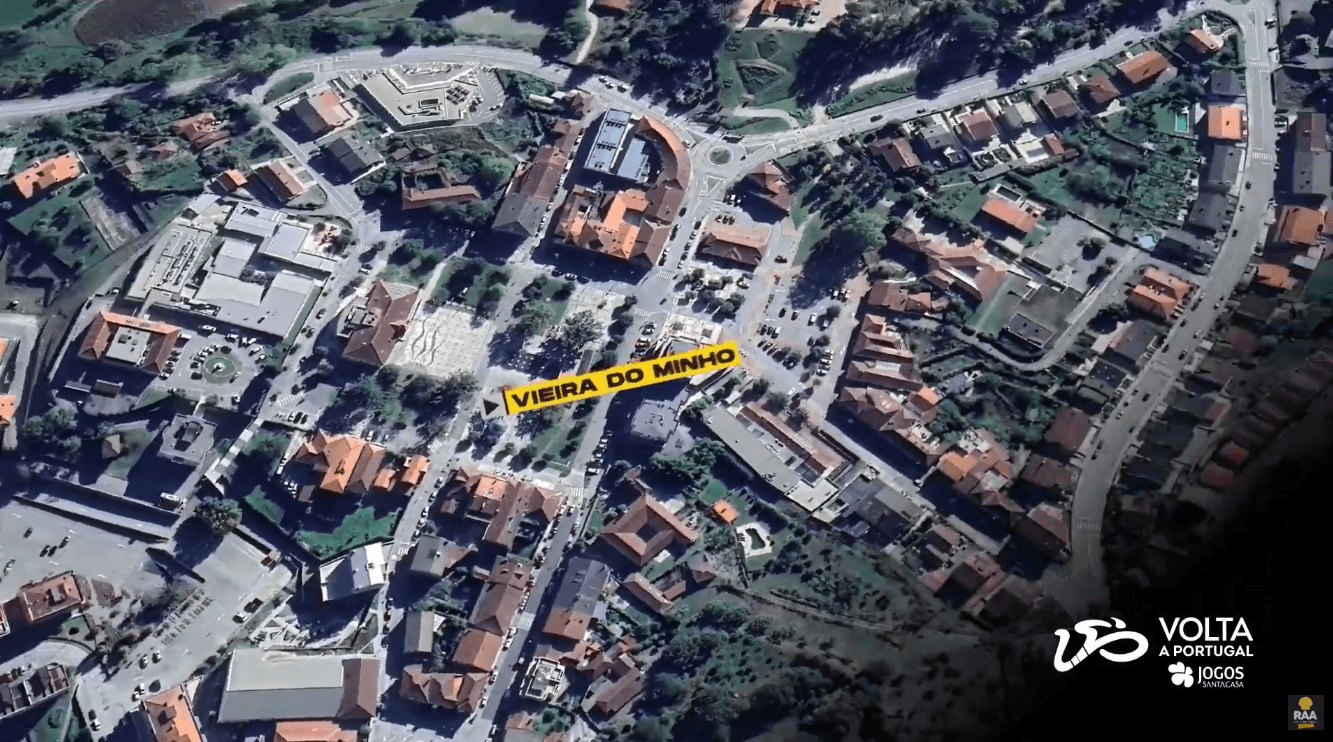 Volta a Portugal: departure from Vieira do Minho at 13:25 and arrival in Geres scheduled for 17:10