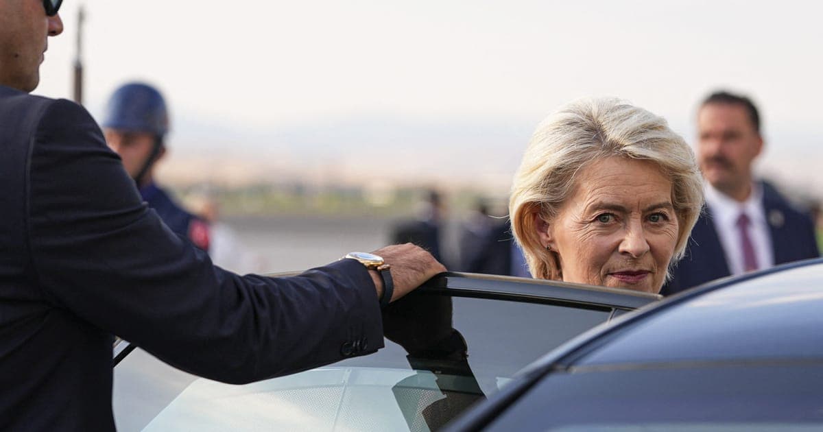 Von der Leyen and Costa gifted guns by Erdoğan at NATO summit